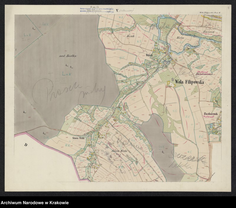 image.from.unit.number "Wola Filipowska in Galizien Krakauer Kreis. Bezirk Krzeszowice"