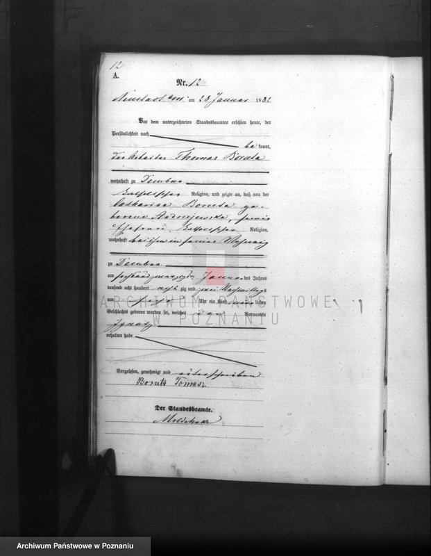 Obraz 14 z jednostki "Księga urodzeń"
