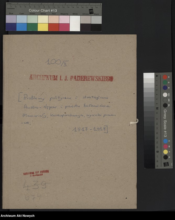 image.from.unit.number "Problemy polityczne i strategiczne Austro-Węgier i państw bałkańskich. Memoriały. Korespondencja. Wycinki prasowe; Załączniki: mapa kolei Austro-Węgier, 1918 r.: w Oddz. III AAN"