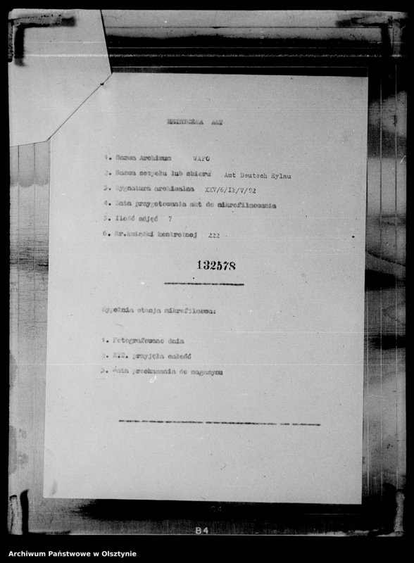 image.from.unit.number "Klage der sämtliche Gebrüder von Kreuzen, Erbherren auf Deutsch Eylau contra hannuss Bunkowski mit Beilagen A und B"