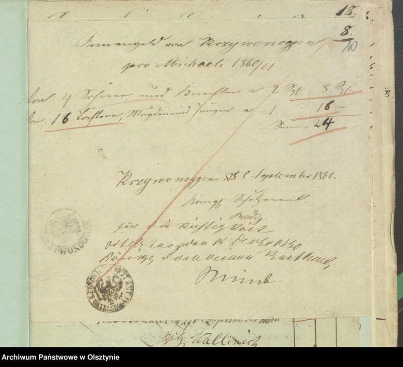 image.from.unit.number "Beläge der Einnahme und Ausgabe zur Kirchspiels Armen Cassen Rechnung"