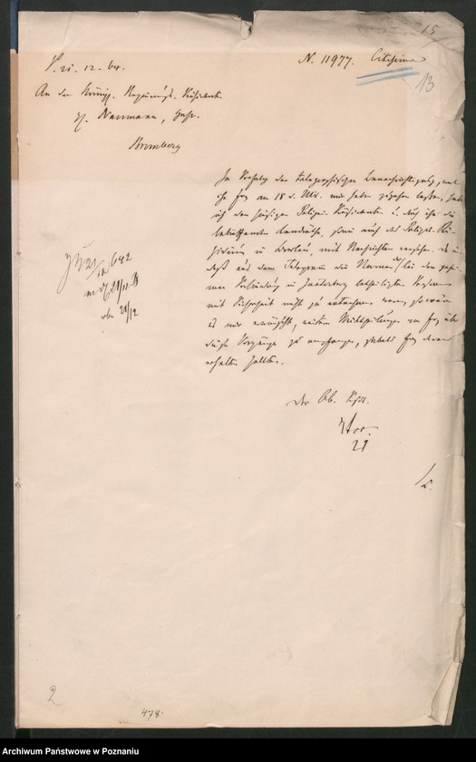 image.from.unit.number "Die Fortsetzung nationaler Bestrebungen von Seiten der Polen."