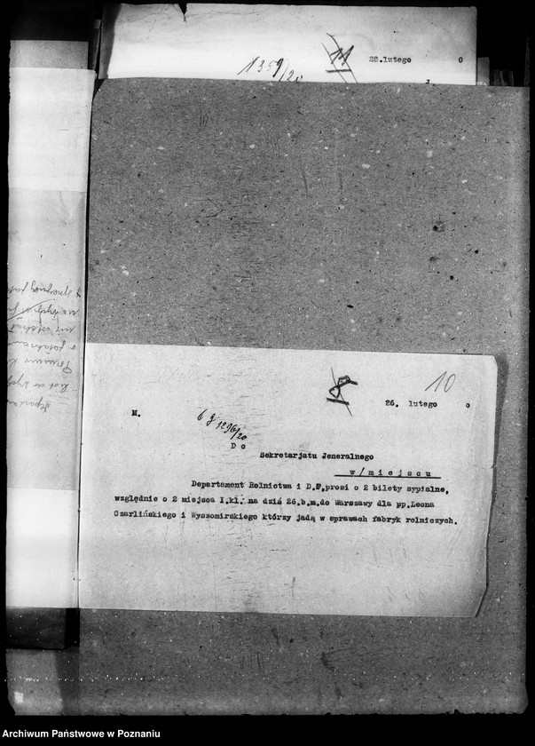 Obraz 14 z jednostki "Sprawy osobowe legitymacje kolejowe"