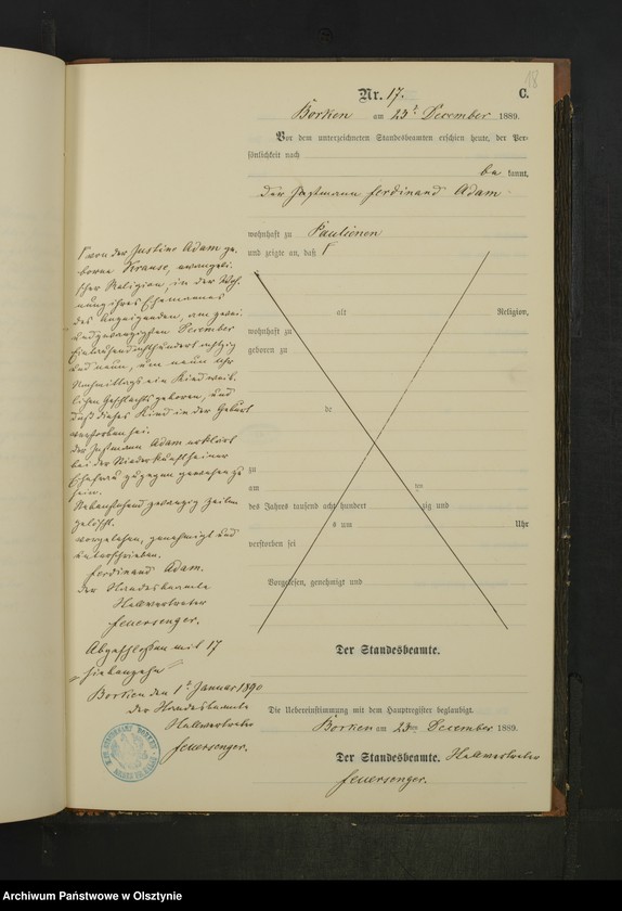 image.from.unit.number "Sterbe-Neben-Register Nr 1 - 17"