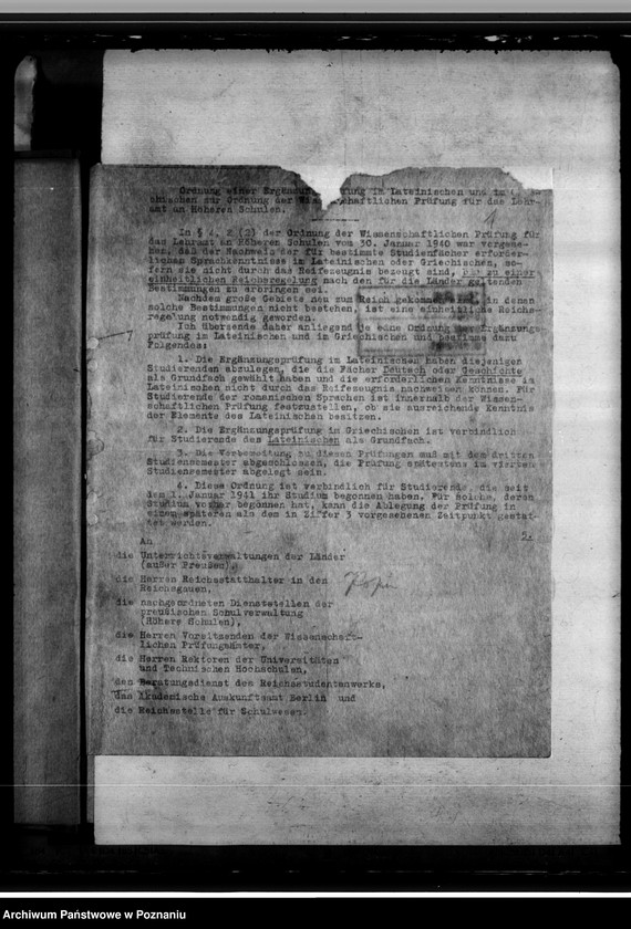 Obraz 5 z jednostki "Ergänzungsprüfungen in Latein"