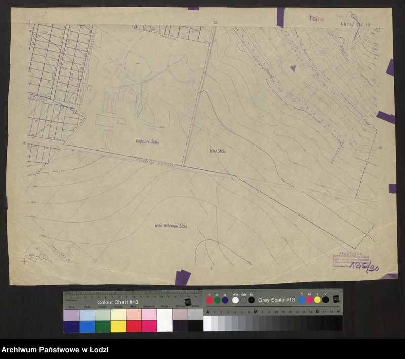 Obraz 1 z jednostki "Plan miasta Łodzi. Sekcja NO 15"