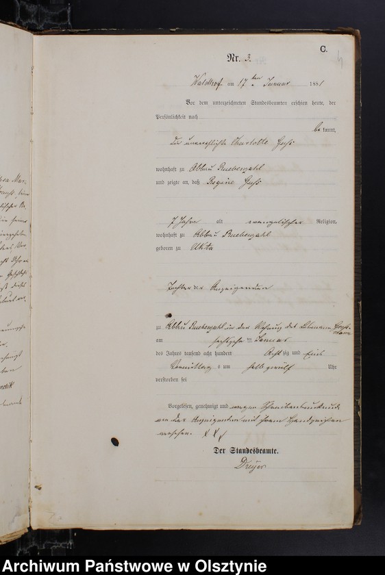 image.from.unit.number "Sterbe-Haupt-Register Nr 1 - 109"