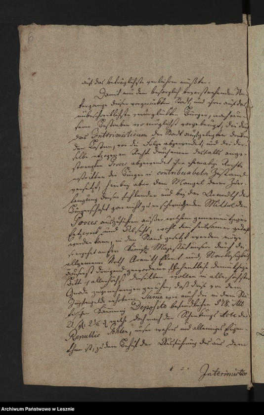Obraz 8 z jednostki "[Akta betreffend das Gesuch der Stadtkommune wegen Andwendung der Retablissementgelder zu denen Prozesskosten]"