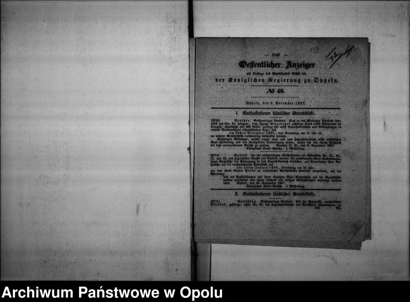 Obraz 18 z jednostki "Acta der Polizei - Verwaltung zu Oppeln betreffend gewerbl[iche] Anlage die Gasanstalt Vol. I"