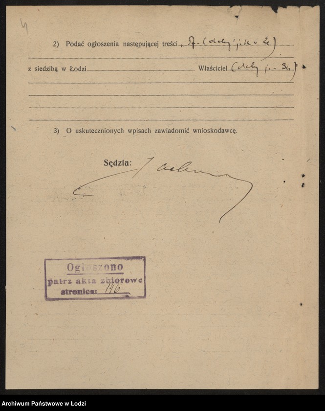 Obraz 6 z jednostki "Abram Rosencwajg- fabryka wyrobów wełnianych i półwełnianych"