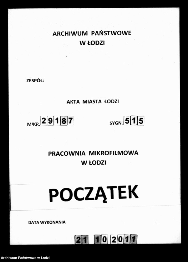 Obraz 1 z jednostki "Akta w przedmiocie wydzierżawiania ogrodów"