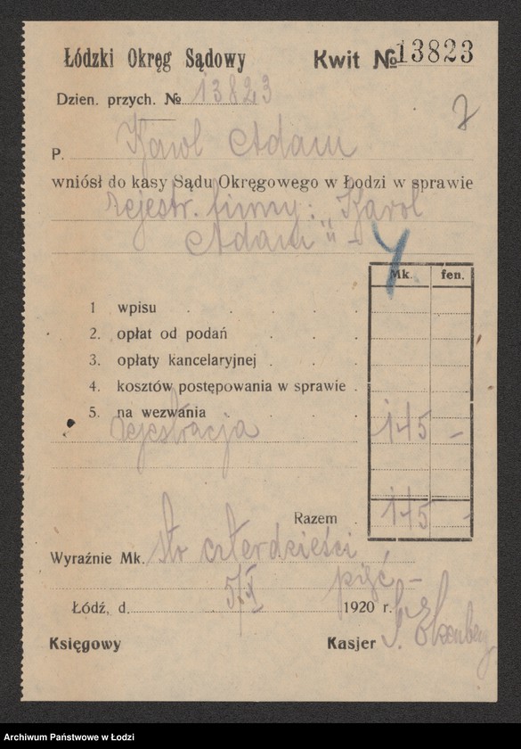 Obraz 9 z jednostki "Karol Adam- prowadzenie tkalni zarobkowej"