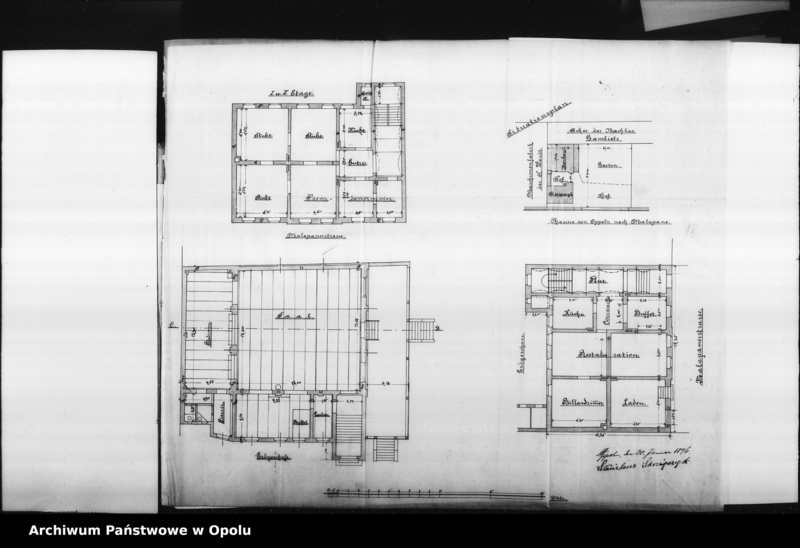 Obraz 17 z jednostki "Acta des Magistrats zu Oppeln betreffend die Gastwirtschaft an der Malapaner-Chaussee von Klusche Vol. I"