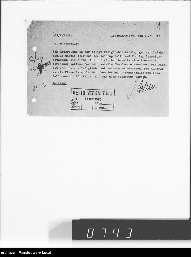 Obraz 6 z jednostki "Medikamente für das Getto"