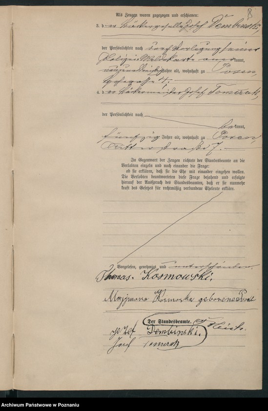 Obraz 11 z jednostki "Księga małżeństw t. I"