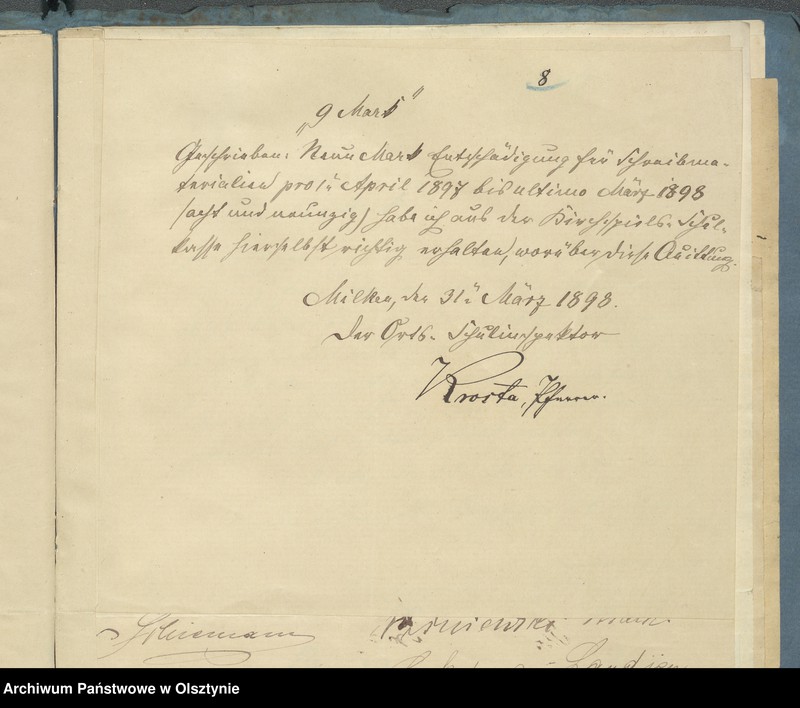 image.from.unit.number "Beläge der Kirchspiels Schulkasse Rechnung"