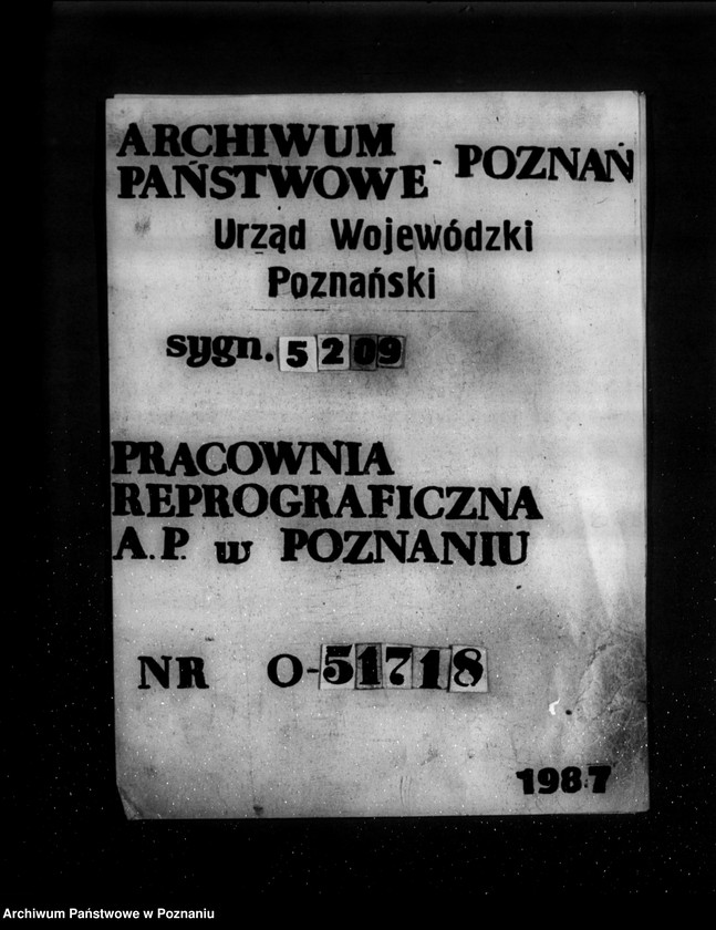 Obraz 1 z jednostki "Majątek ziemski Szołdrskiego w Źydowie powiat poznański nr woj. kotła 6276"
