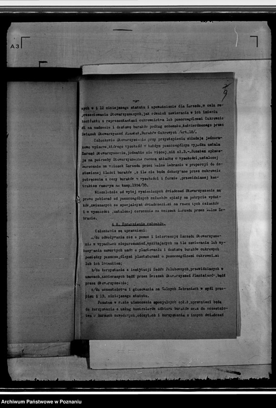 Obraz 12 z jednostki "/Stowarzyszenie Plantatorów Buraków Cukrowych przy Cukrowni w Środzie/"