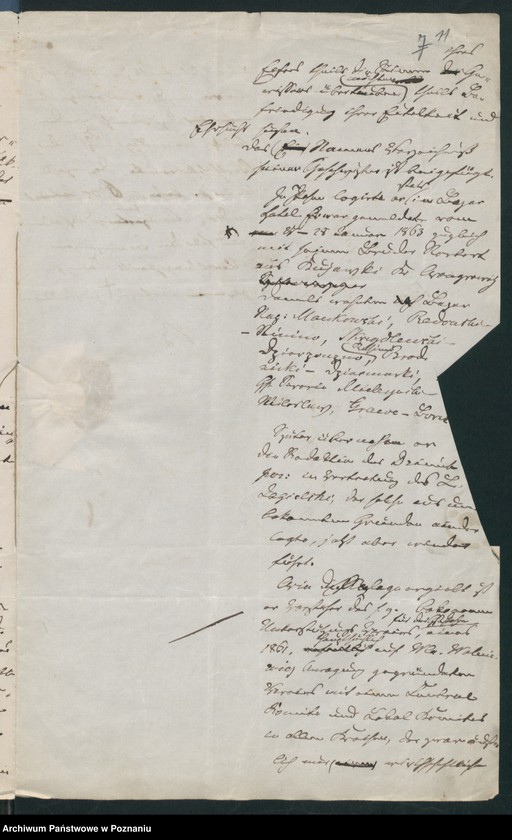 Obraz 15 z jednostki "A. betr. die Familie Szuman"