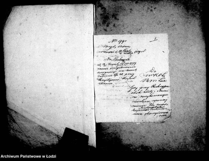 Obraz 6 z jednostki "Akta tyczące się regulacji osady sukienniczej"