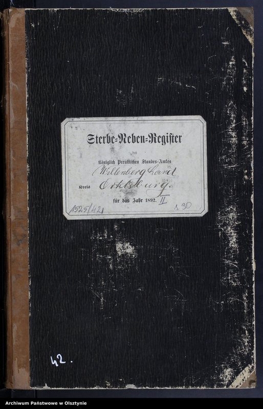 image.from.unit.number "Sterbe-Neben-Register T.II Nr 196 - 223"