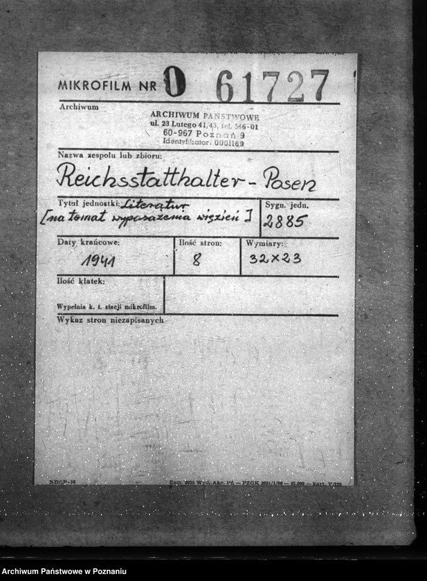 Obraz 2 z jednostki "Literatura- na temat wyposażenia więzień"