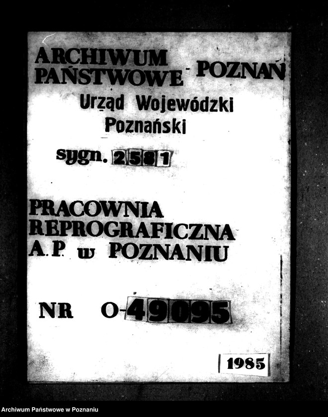 Obraz 1 z jednostki "Parcelacja majątku Prusim-Rozbitek powiatu międzychodzkiego"