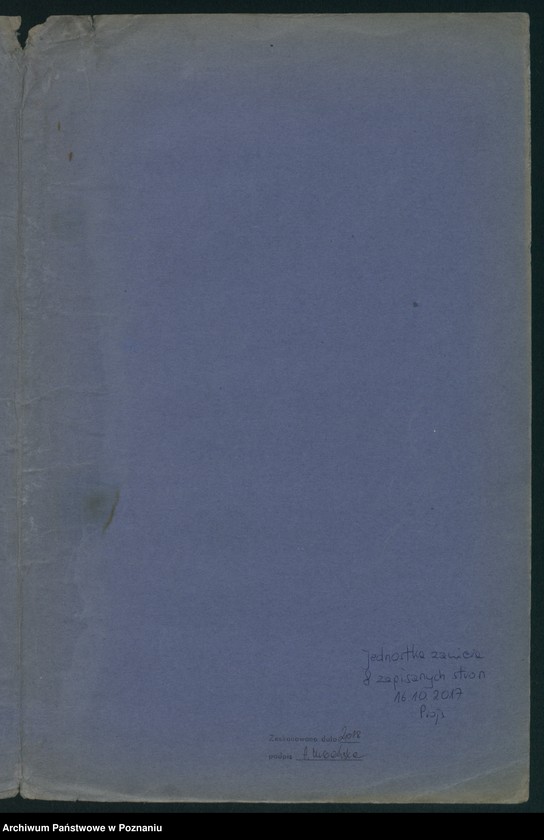 Obraz 11 z jednostki "[Spis akt byłego Ministerstwa byłej Dzielnicy Pruskiej...]"