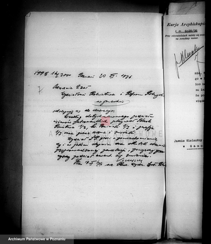 Obraz 13 z jednostki "Przejęcie gruntów za niektóre należności pieniężne z majątku Samostrzel powiatu wyrzyskiego"