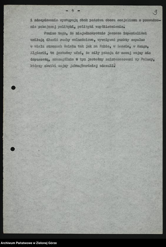 image.from.unit.number "Oddział Powiatowy ZBoWiD w Głogowie. Kampania sprawozdawczo-wyborcza Zarządu Oddziału Powiatowego ZBoWiD w Głogowie w 1961 r.-Protokół z Walnego Zjazdu Powiatowego ZBoWiD - 28 maja 1961"