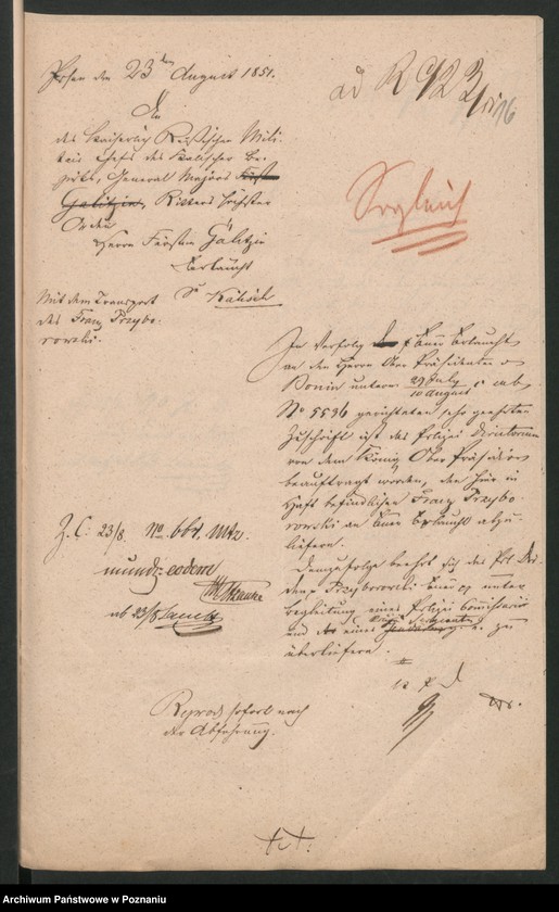 Obraz 20 z jednostki "A. betr. Franz von Przyborowski"