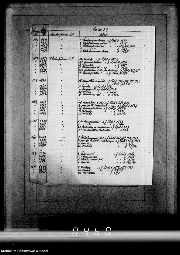 Obraz 14 z jednostki "Konto nr 7.Reichsführer der SS. [Rejestr konta nr 7. Komm nr-y 32-175]"