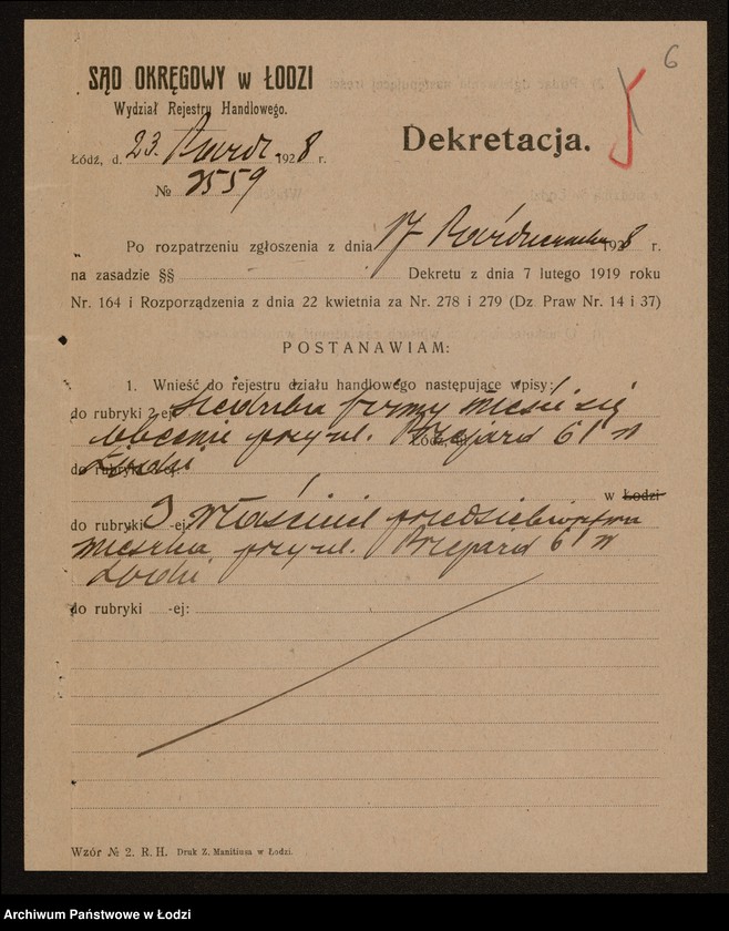 Obraz 8 z jednostki "Maurycy Trauman - ajentura"