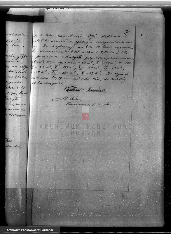 Obraz 12 z jednostki "Zatwierdzenie projektu planu gospodarstwa leśnego dla lasów majątku Lipiny powiatu kolskiego"