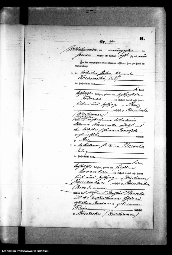 image.from.unit.number "Księga małżeństw"