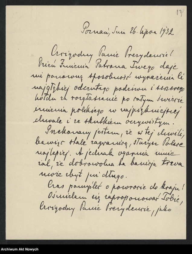 image.from.unit.number "Ratajski Cyryl; Załączniki: a) zaproszenie; b) odpis listu z dn. 5-6 V 1934 (maszynopis); L.21 (odpowiedzi - rękopisy); patrz t.1909,1937,1950"