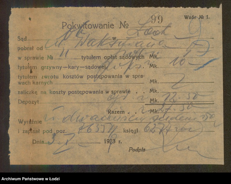 Obraz 5 z jednostki "Mendel Waksman – sprzedaż wody sodowej, lemoniady, słodyczy i owoców"