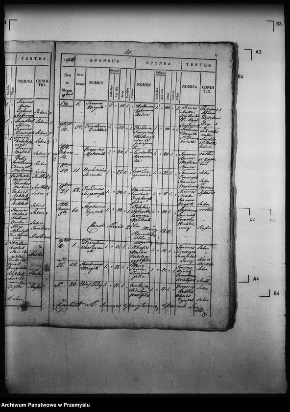 image.from.unit.number "[Kopie ksiąg metrykalnych parafii Wierzchomla Wielka z filiami Wierzchomla Mała, Zubrzyk (dekanat Muszyna)]"