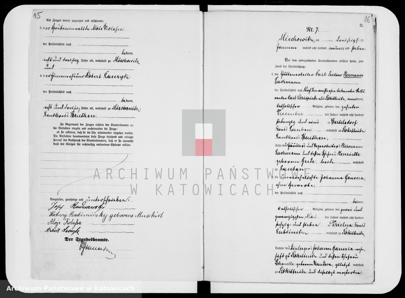 image.from.unit.number "Księga małżeństw za rok 1897 [nr 1 - 102]"