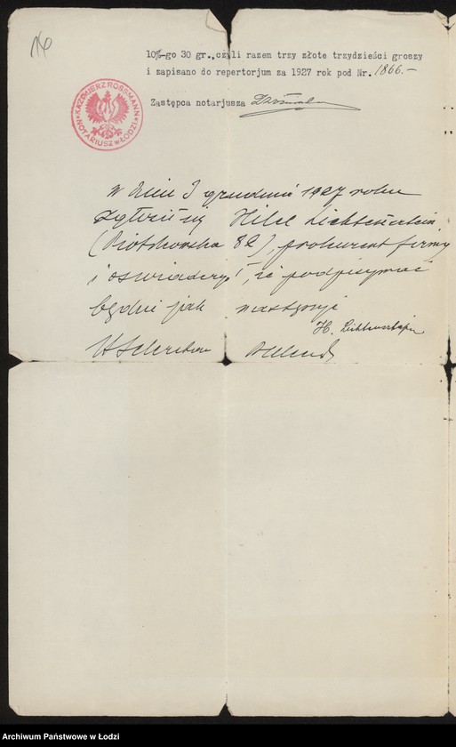 Obraz 18 z jednostki "Silk – Musia Lichtensztajn- wyrób towarów włókienniczych"