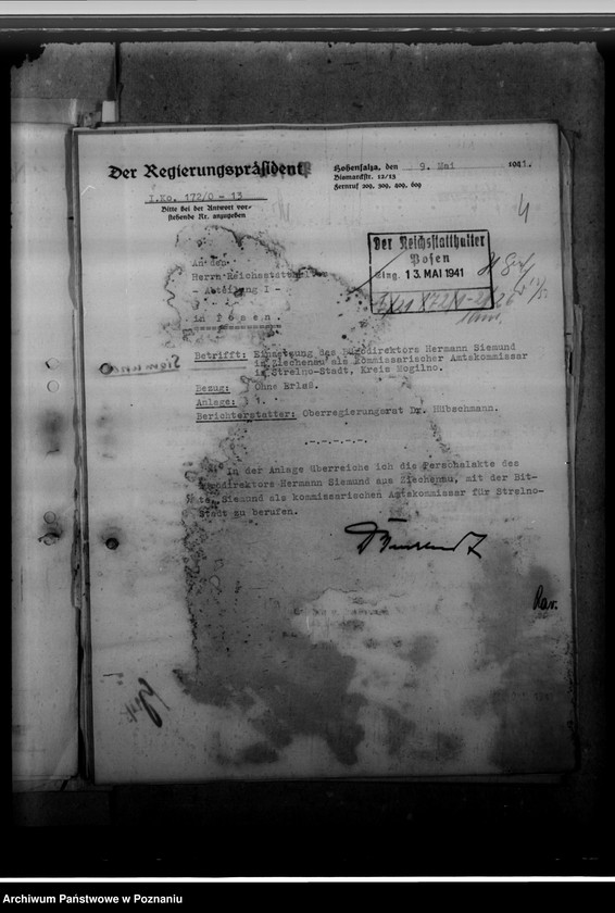 Obraz 9 z jednostki "Schmiedeskamp und Siegmund - komisarze obwodowi"