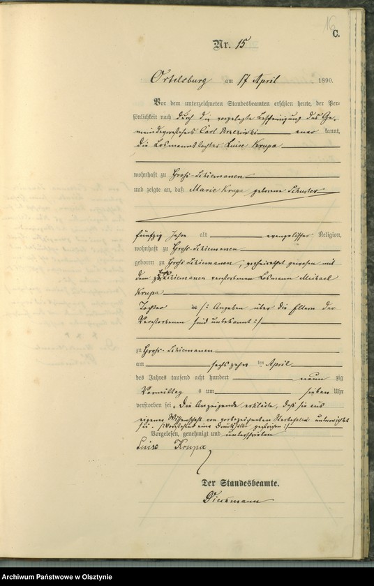 image.from.unit.number "Sterbe-Haupt-Register Nr 1 - 86"