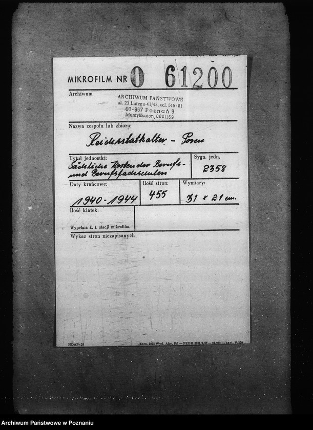 Obraz 2 z jednostki "Sächliche Kosten der Berufs- und Berufsfachschulen"