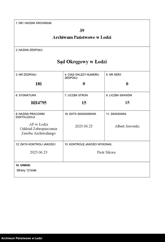 Obraz 1 z jednostki "Otto Radke Bracia Radke- stolarnia mechaniczna"