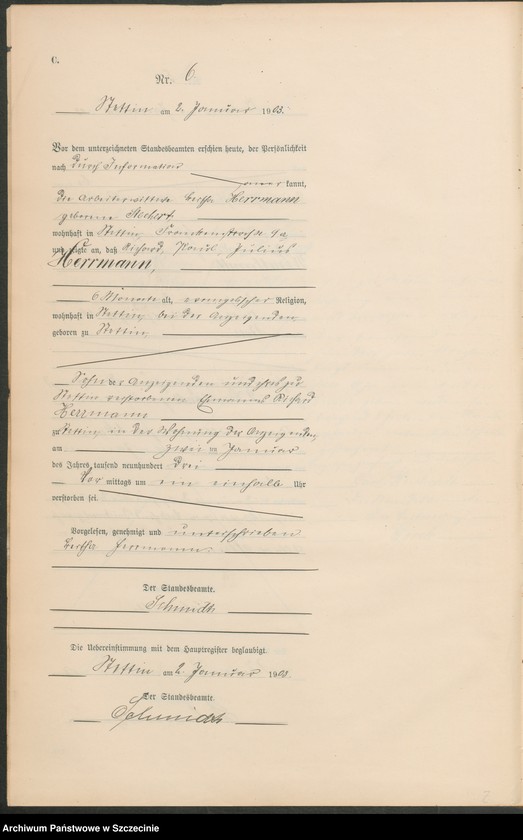 image.from.unit.number "Sterbe-Register (Neben-Register) Band I"