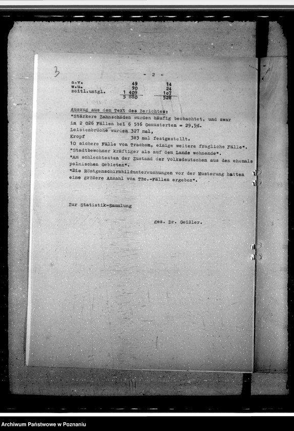 Obraz 7 z jednostki "Statistik - Sammlung, Musterung des Geburtsjahrganges 1926"