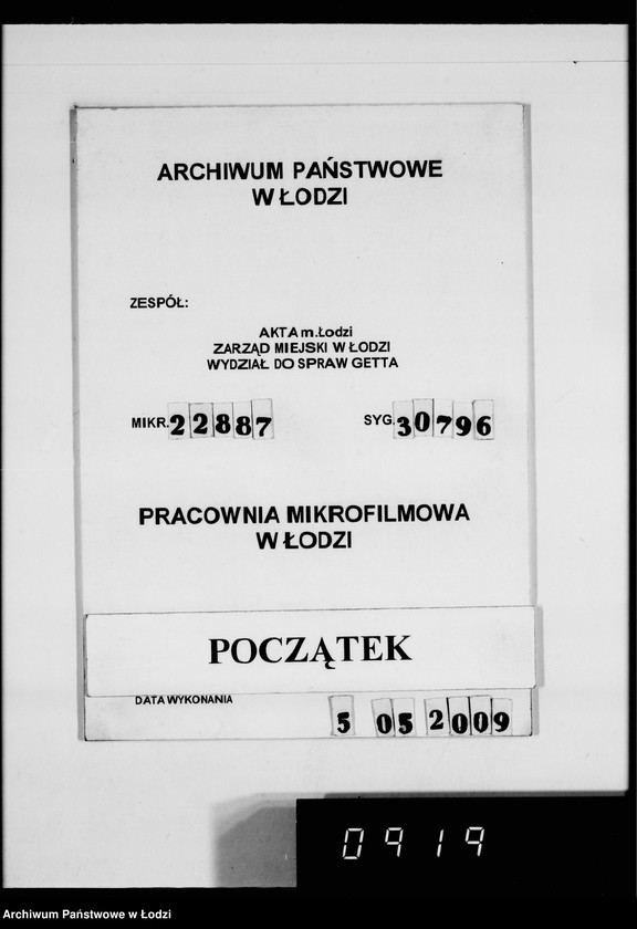 Obraz 1 z jednostki "K.Köberlin.18 Aufträge [Pokwitowania odbioru]"