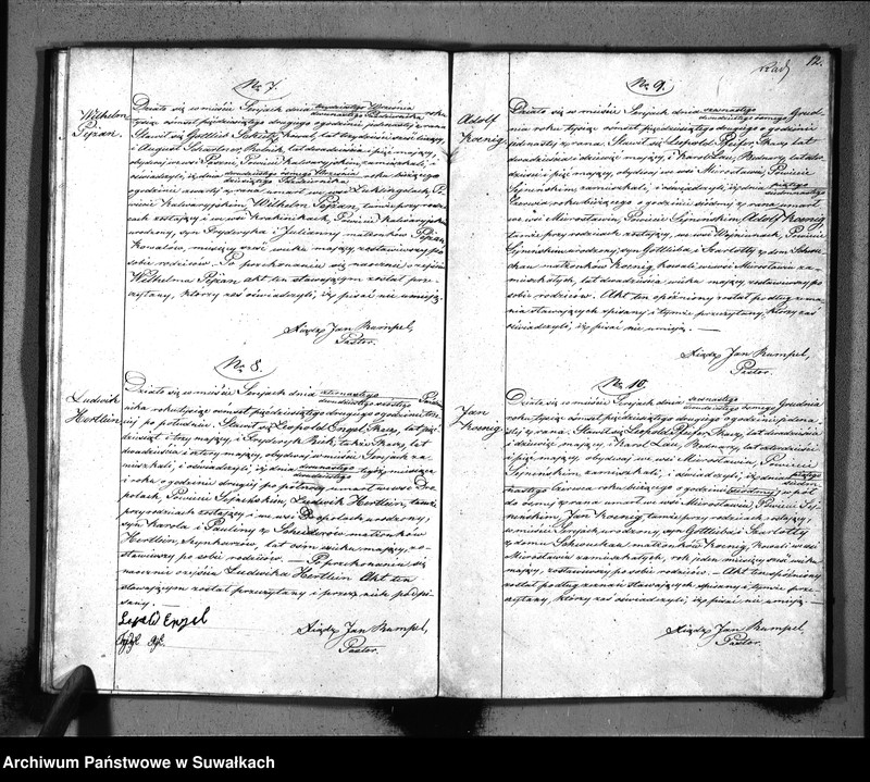 image.from.unit.number "Duplikat Aktów Stanu Cywilnego Urodziń, Małżeństw i Zejść Parafii Ewangelicko-Reformowanej Serejskiej na rok 1852"