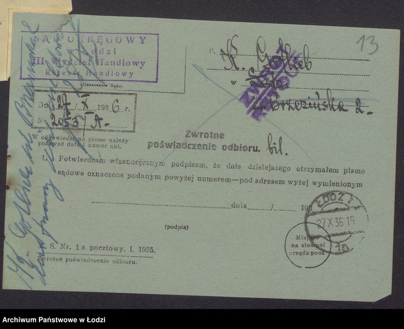 Obraz 15 z jednostki "Kalma Gotlieb – sprzedaż kartofli"