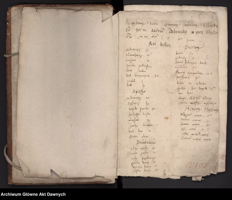 image.from.unit.number "Rejestry poborowe i wybranieckie, inwentarze i rachunki królewszczyzn i wielkorządów, rachunki z kwarty, wyliczenia sejmowe itp."